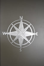 Compass Rose Metal Wall Art