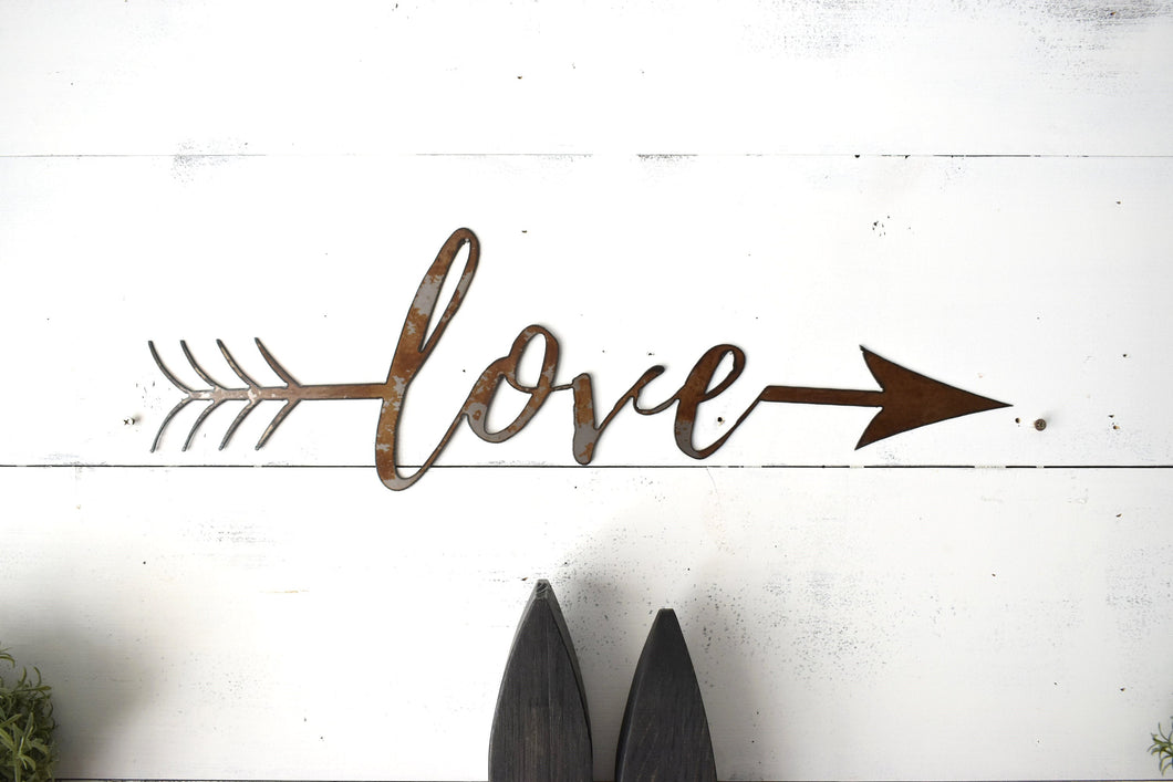 Love Arrow Wall Art