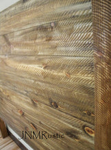 Rustic Wood Headboard