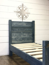 Navy Platform Bed